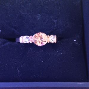 Ruby pink pretty ring size 8